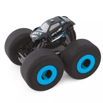 מכונית פעלולים באמפר קאר גלגלי ספוג נטענת על שלט