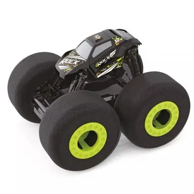 מכונית פעלולים באמפר קאר גלגלי ספוג נטענת על שלט