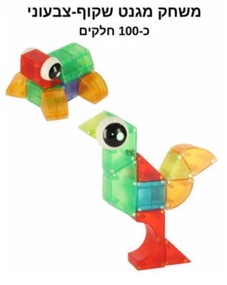 משחק מגנט שקוף