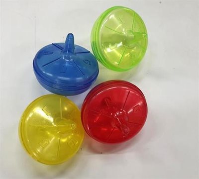 סביבון גדול צבעוני 40 יח׳