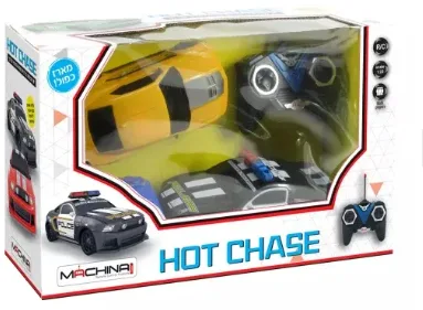 זוג מכוניות על שלט בתדרים שונים